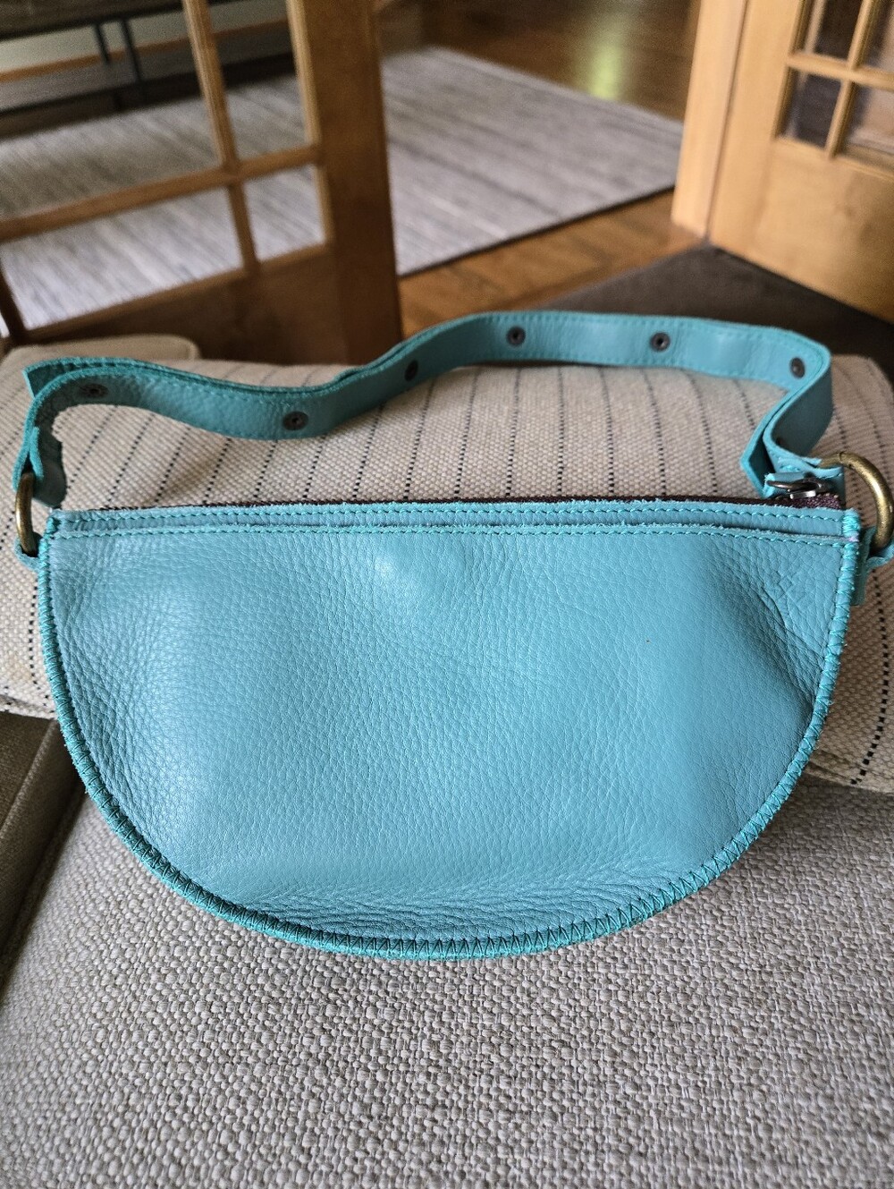 Turquoise Bee Crossbody